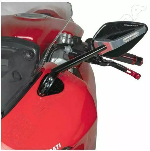 Barracuda Coppia Adattatori Specchi Per Retrovisori Skin-Xr Ducati Supersport