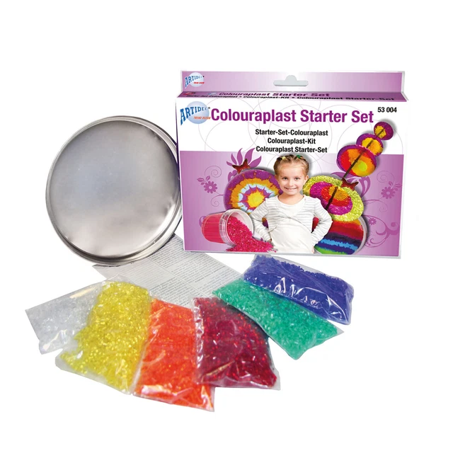 CREARTEC Colouraplast Starter-Set Anfänger Fensterschmuck Geschenk