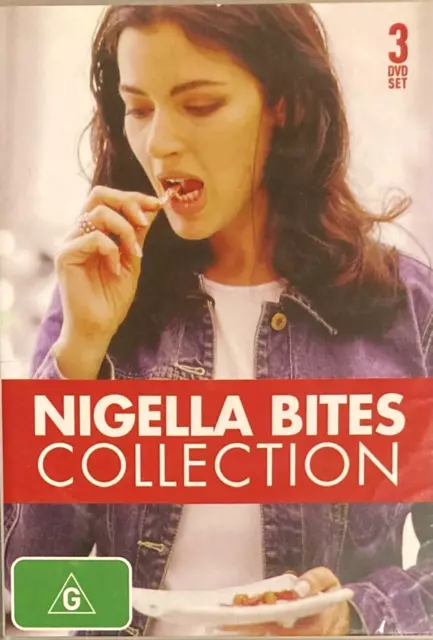 Nigella Bites Collection (DVD, 2000, 3-Disc Set)  Nigella Lawson TV Cooking Show