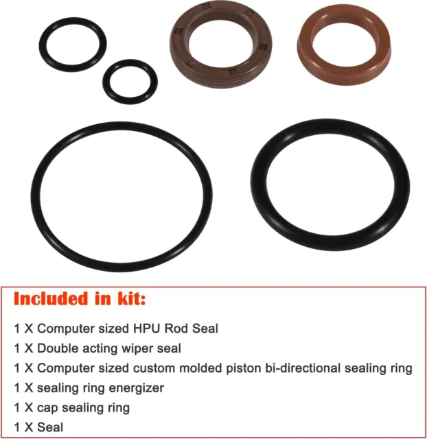 Power Steering Actuator Repair Seal Kit For Volvo Penta SX-M, SX-A, DPS, DPS-A&B
