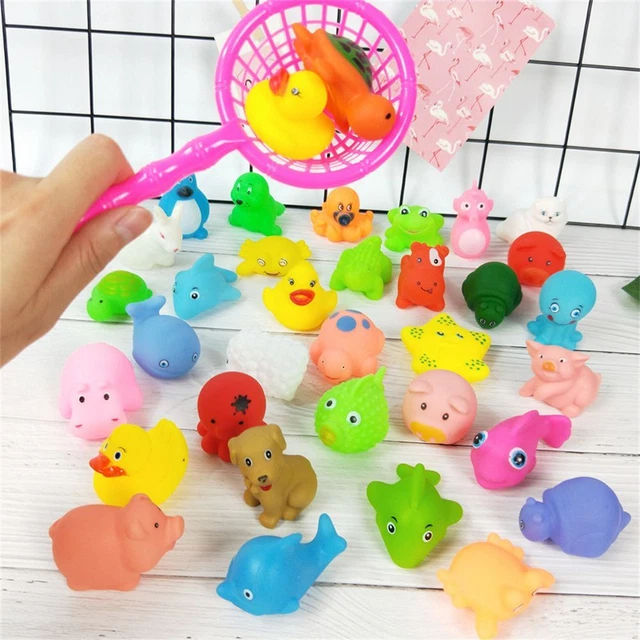 Animals Gametoy Animals Bath Toy Fishing Net Animal Tub Toys Floating Toys