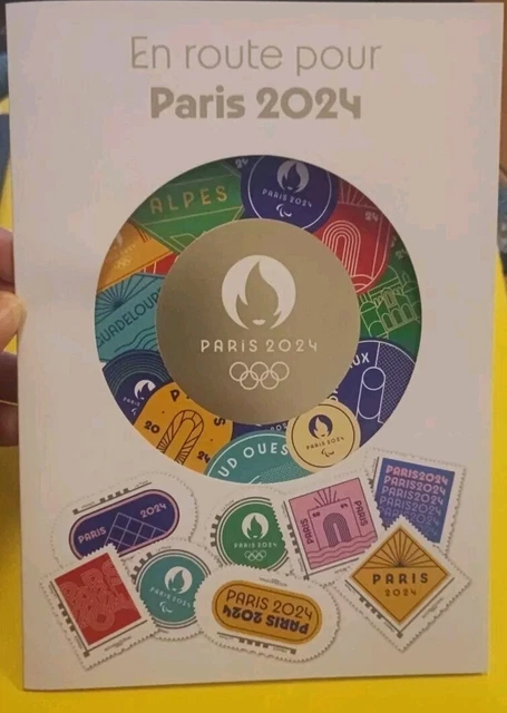 Bloc Collector De 4 Timbres – Jeux Olympiques Paris 2024, J0, Neufs, édition Limitée