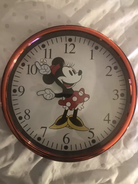 Disney Minnie Mouse Wall Clock