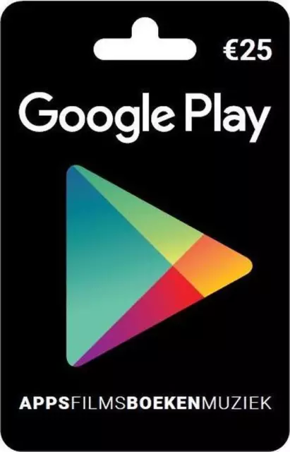 Google Play Card Key 25 Euro (25€) - Gutschein Digital Code - [Nur Für DE]