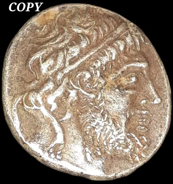 Riproduzione Moneta Greca  Tetradracma In Argento