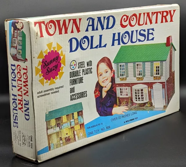 Wolverine 1960's Town & Country Doll House Sunny Suzy #806 NRFB NIB (A4)