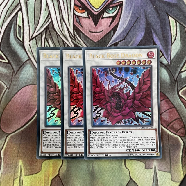 Yu-Gi-Oh! Red Blossoms From Underroot Ultra Rare (DUDE-EN006) - 1st Edition From Duel Devastator Set - View #9