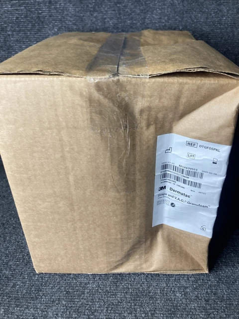 5X 3M Dermatac Drape and V.A.C Granufoam Exp 01/31/2025 or Lat NEW BOX Case Of 5
