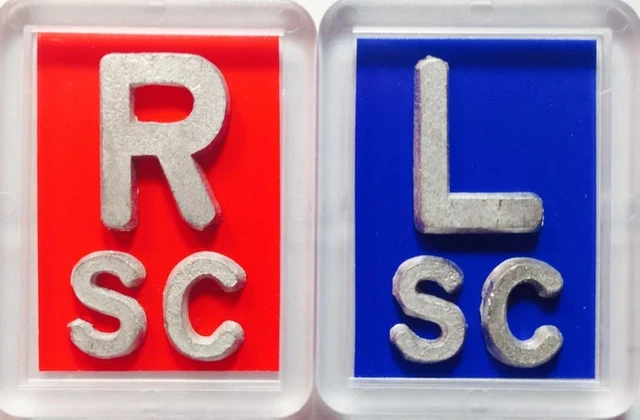 Small Xray Markers with 2-3 initials