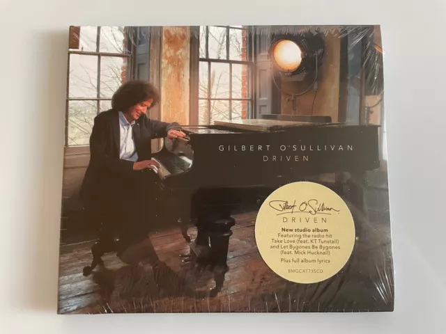Gilbert O'Sullivan ~ Driven (CD, 2022)  Brand New Sealed