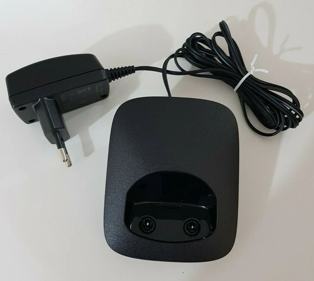 Caricabatterie Wireless Qi Per Gigaset GS4 E GX6, Con Supporto E LED, Ricarica Veloce Universale