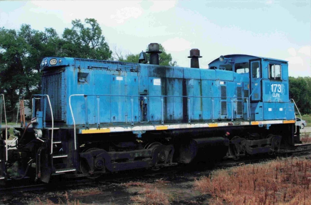 SW1500 Hutchinson Kansas Switcher Train Railroad Photo 4x6 #172