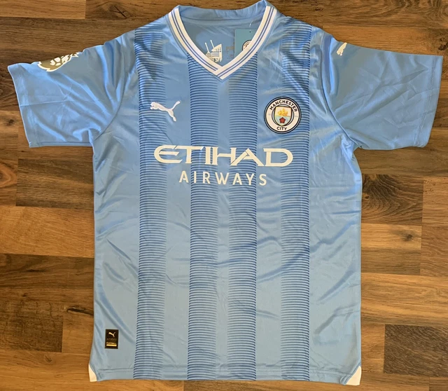 Flocage home Manchester City Ligue des Champions HAALAND #9 2023/24