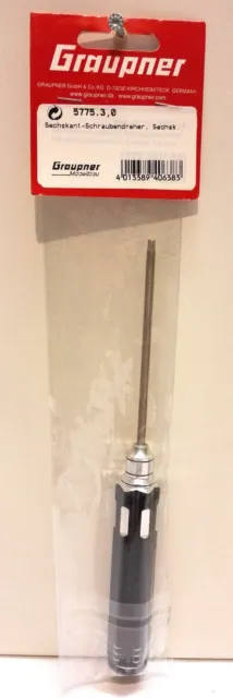 Graupner Sechskant-Schraubendreher 3,0mm, Nr. 5775.3,0