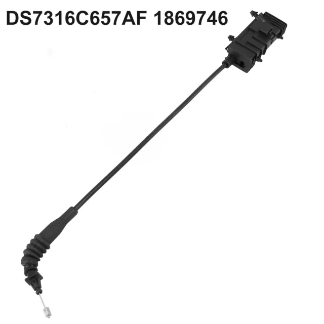 Reliable Left Side Hood Cable Rope for Ford Fusion 2013 2016 Black Color