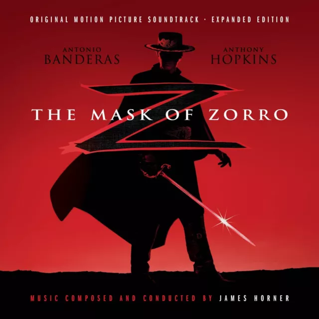 The Mask of Zorro - 2 x CD Expanded Score - Limited 3000 - James Horner