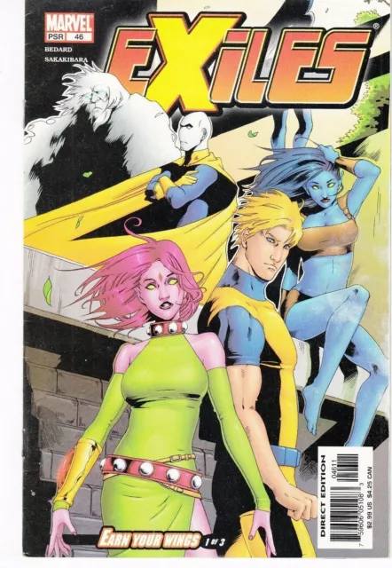 Exiles  #46 2004 Marvel -X-Men  -Earn Your Wings  P1  Jc/ Sharpe ...Vf-