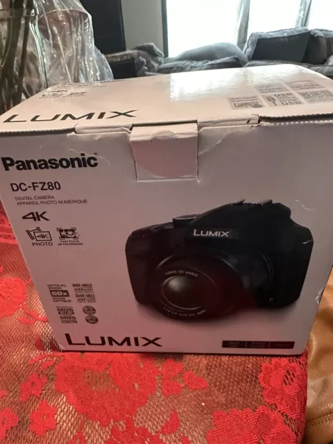 Panasonic Lumix DC-FZ80 18.1 MP Digital Camera Black