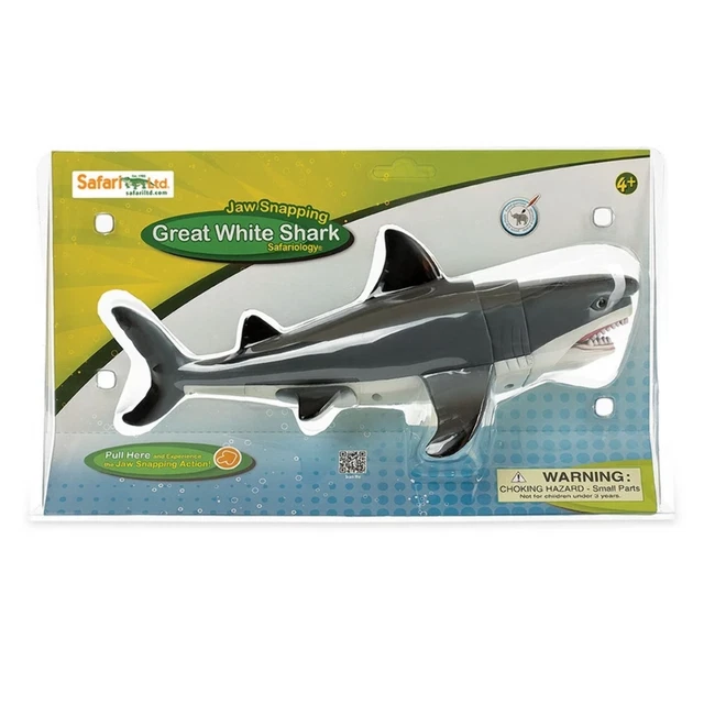 Safari Ltd Jaw Snapping Great White Shark Safariol, #SAF352240