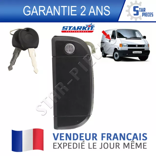 Poignee De Porte Avant Droite + Barillet & Cles Vw Transporter T4 1990-2003