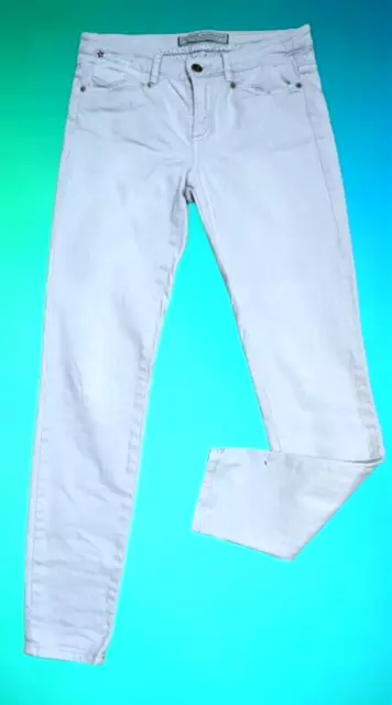 💕 Ikks Taille 34  💕 Superbe pantalon jeans jean denim blanc femme