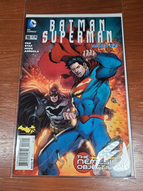 Batman Superman #16 (New 52 DC Comics) 1st Print NM/ M Bagged/ Boarded
