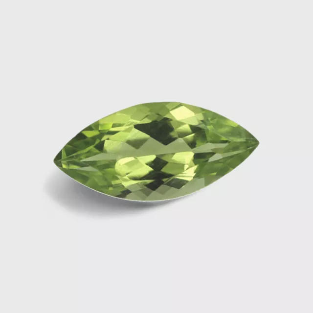 8x4mm 8mm x 4mm MARQUISE CUT FACETED GENUINE PARROT GREEN PERIDOT LOOSE GEMSTONE