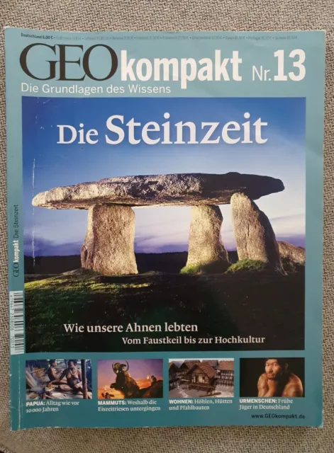 GEO kompakt Nr. 13 - Die Steinzeit