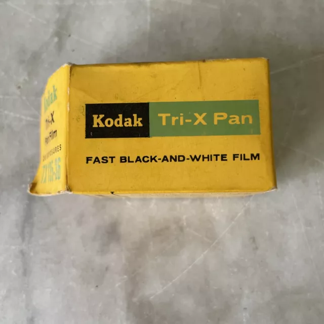 Vintage BOXED KODAK Tri-X pan film for camera