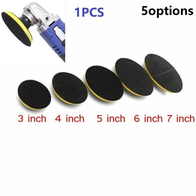 3/4/5/2.2cm Gancio E Anello Supporto Piastra Pastiglia for Abrasivo Lucidante
