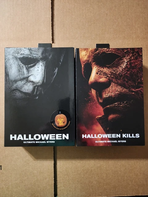 NECA Halloween Michael Myers Ultimate & HALLOWEEN KILLS 7" Action Figures. MINT