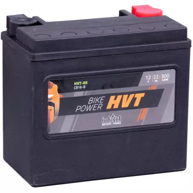 Intact Bike Power HVT 05 CB16-B Motorradbatterie 22Ah 12V DIN 51912 65991-82B