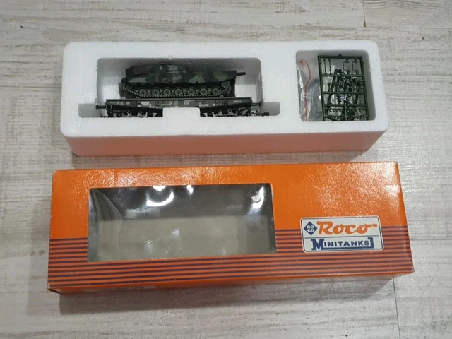Wagon porte char avec camion de la DB HO KIBRI 26270 diorama neuf