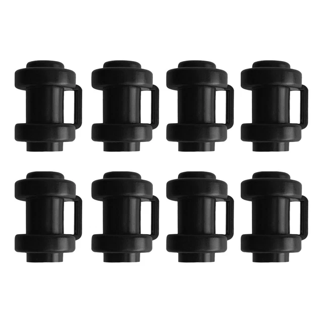 6/8Pcs Trampoline Enclosure Pole Caps 1 Inch Trampoline Protective Cover