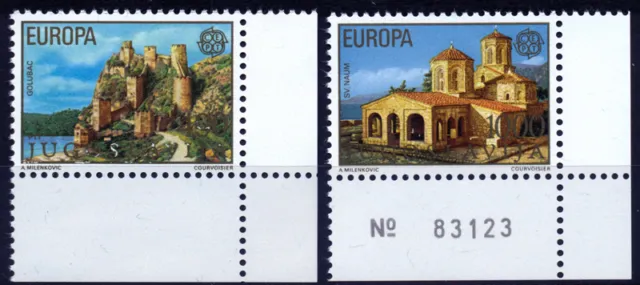 1978 Yugoslavia (Ex): Europa Bordo Foglio (9) Serie Completa
