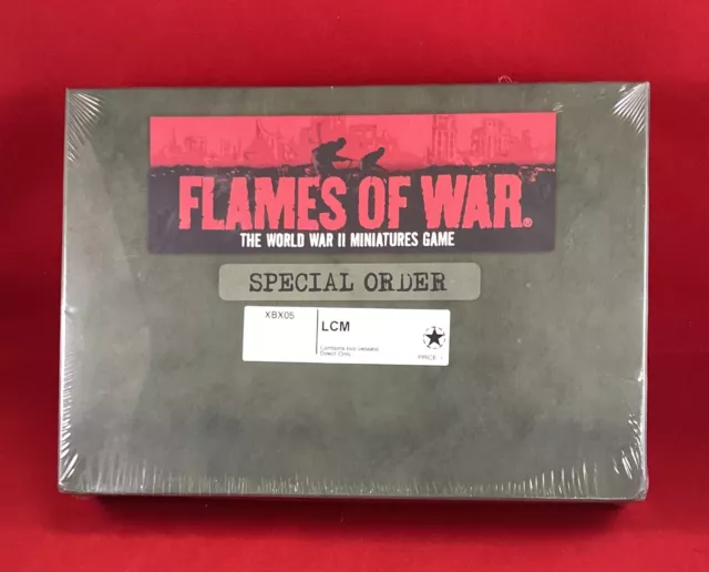 Flames of War XBX05 LCM Metal and Resin OOP Battlefront NOS