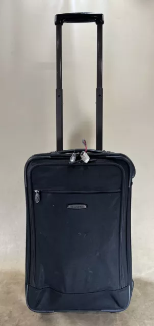 Preowned DAKOTA by Tumi Black Luggage 20" Upright Wheeled Suitcase 2
