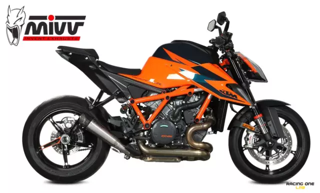 Terminale Di Scarico Mivv M-K5 Titanio Omologato Ktm 1290 Super Duke 20 21 22 23