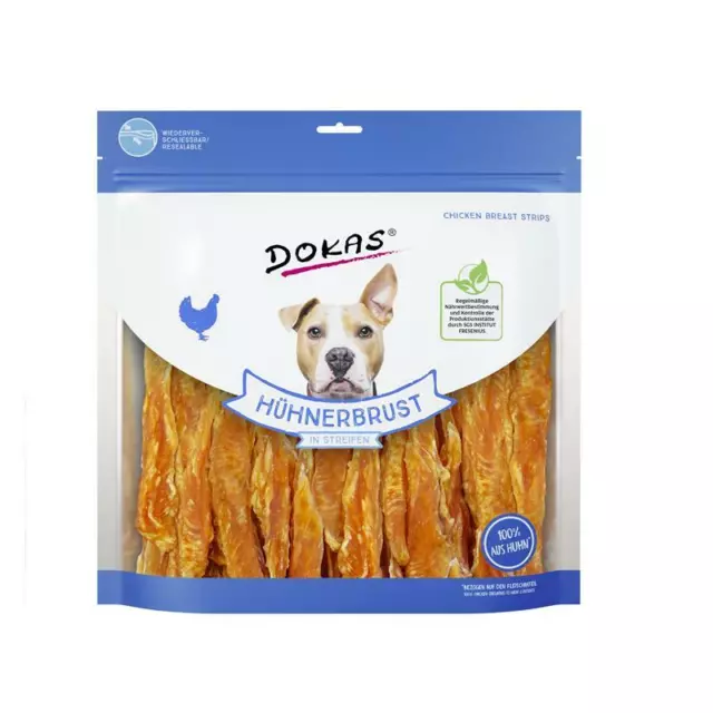 Dokas Dog Pechuga de Pollo En Rayas 4x 900G ( 27,75€/ KG)