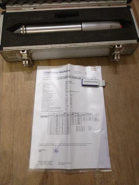 EIJKELKAMP CONE PENETRATION Testing (CPT) S15-CFIIP Soil Ground Tester ...