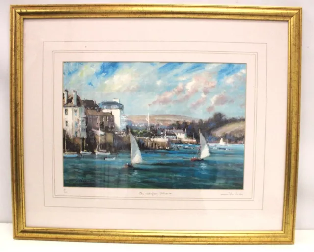 JOHN NEALE "The Waterfront" SIGNED LIMITED EDITION 31/500 Print FRAMED - A27