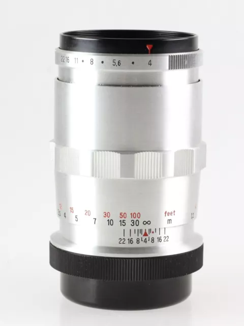 Objektiv Tele Carl Zeiss Jena Sonnar 1:4 4 135mm 135 mm - Praktina IIa