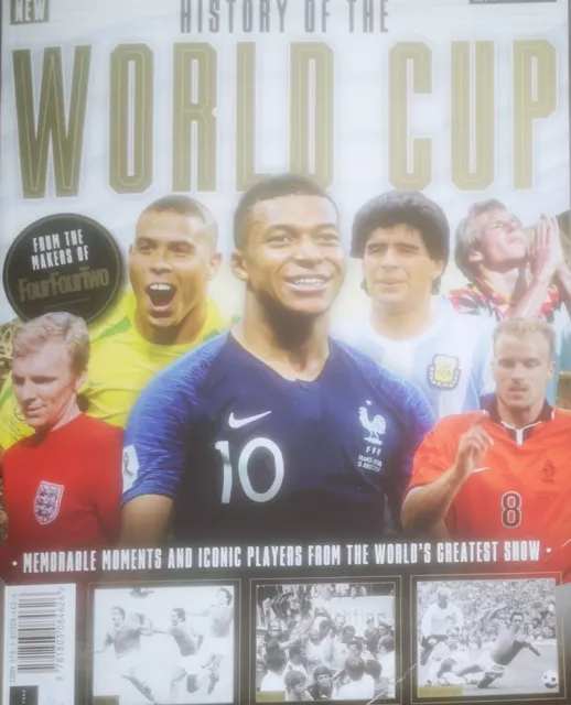 History of World Cup Magazine, Football, Soccer, Ronaldo, Maradona, Qatar 2022