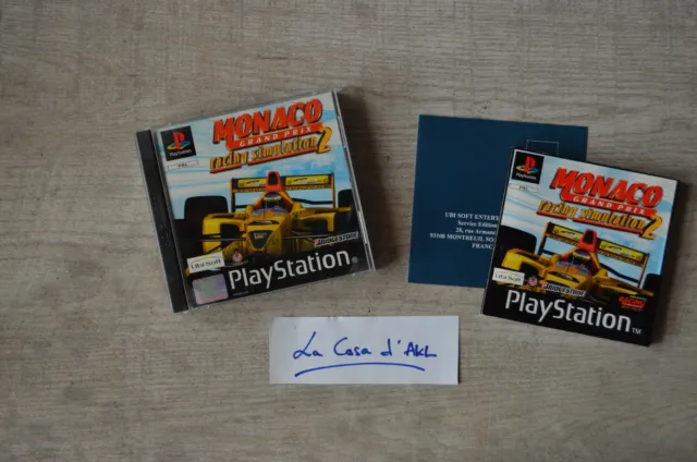 Monaco Grand Prix Racing Simulation 2 complet sur Playstation 1 - PS1 FR TTBE