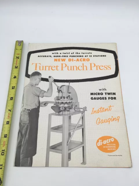 Diacro Turret Punch Press Sales & Specification Brochure