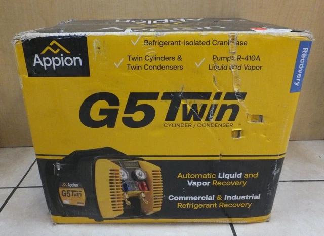 Appion G5TWIN Refrigerant Recovery Machine / NEW in BOX