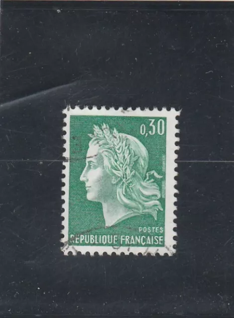 L6915 FRANCE timbre Y&T N° 1611 de 1969 " Marianne de Cheffer " Oblitéré