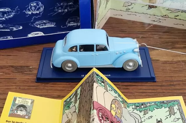 Voiture Tintin  "Le Sceptre D'ottokar" La Voiture Bianca Castafiore  1/43 N°  27