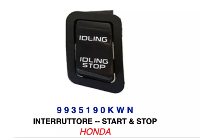 9935190KWN Ricambio INTERRUTTORE START&STOP Honda SH 125 START & STOP 2013 >