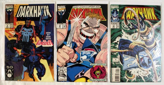 Marvel Comics DarkHawk #9 #20 #33 Lot (3) Nice!! LOOK!!